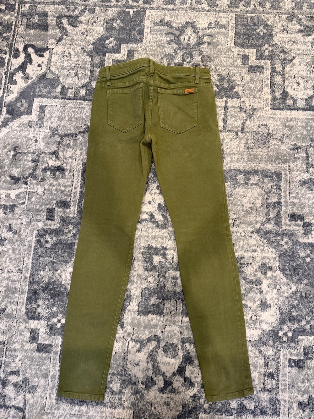 Joes Olive Green Skinny Pants